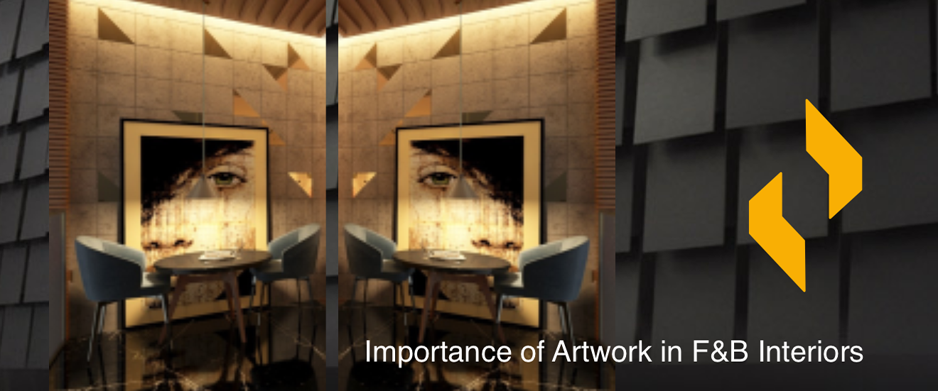 Importance of artwork in modern restaurant interior design