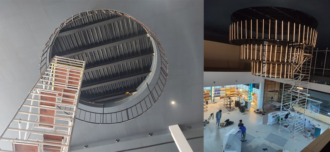 The Liquor Fort Maidawas Gurgaon liquor store interior view 6